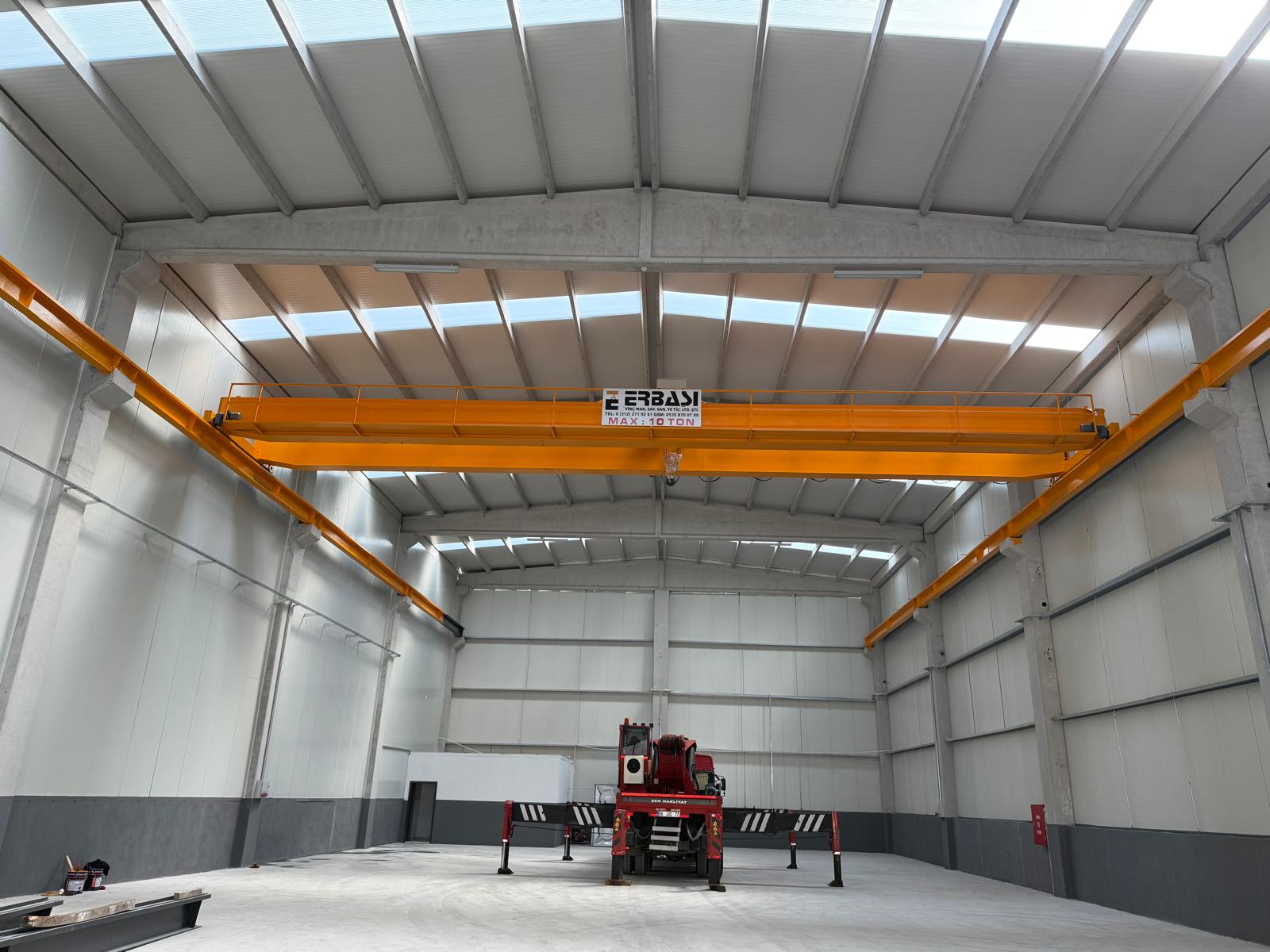 Çift Kiriş Vinç Sistemi - Erbaşı Vinç